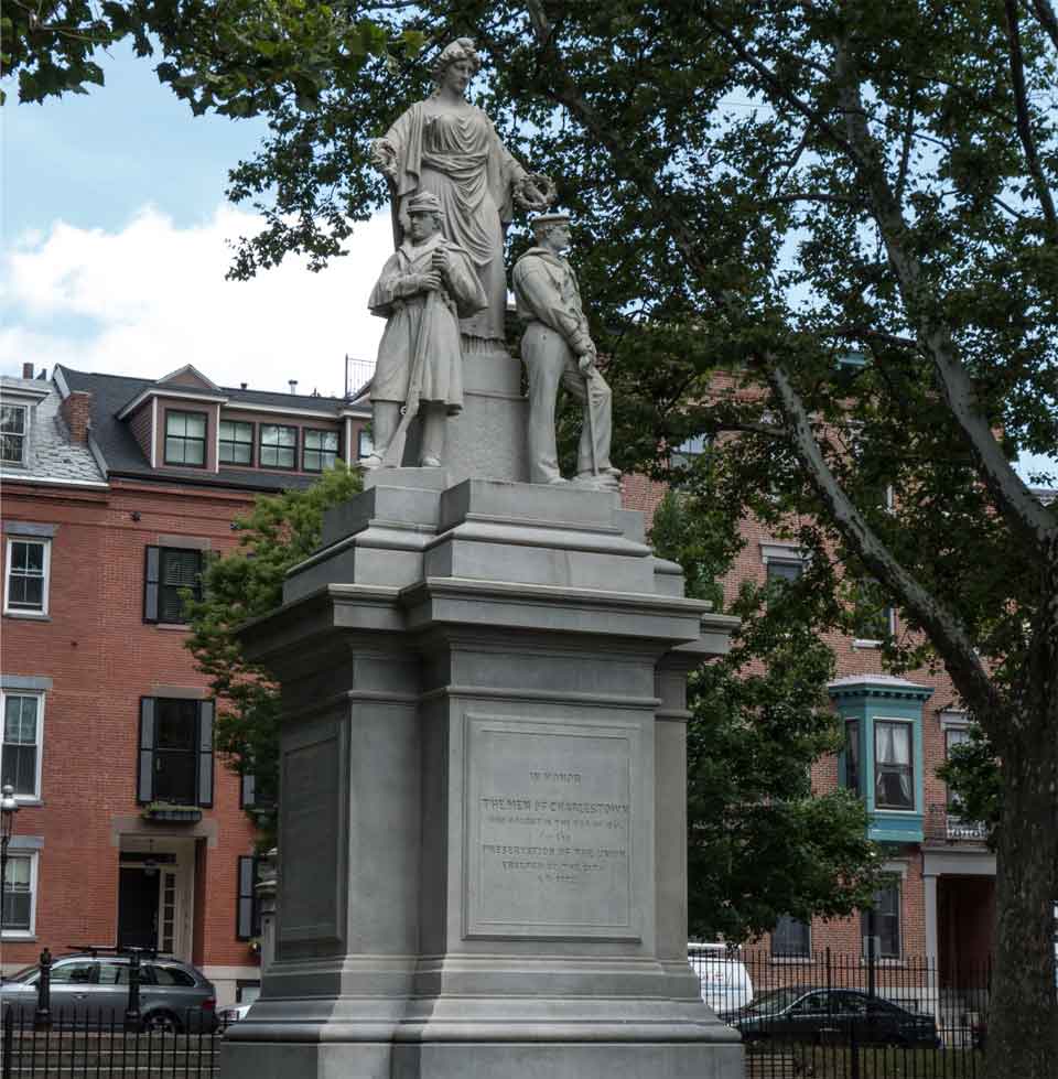 photo of the Soldiers and Sailors Monument