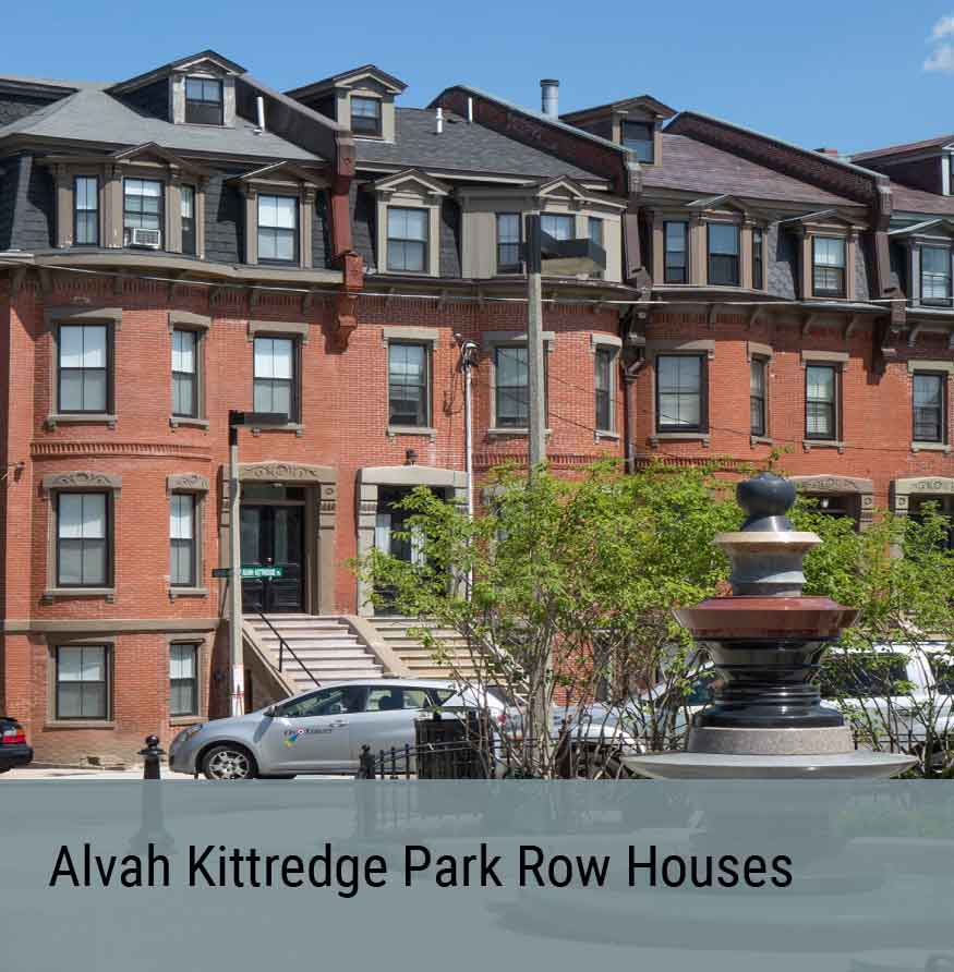 Preservation Project - Alvah Kittredge Park Row Houses