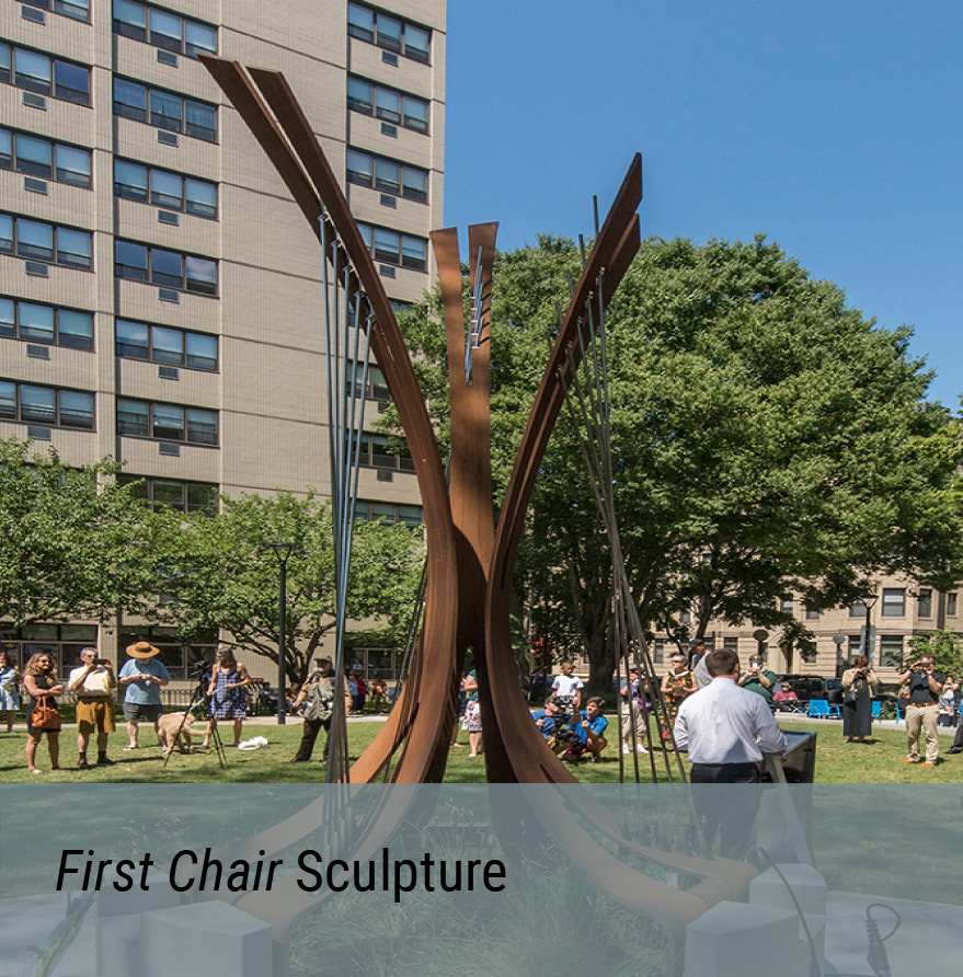 Public Art Project - First Chair Sculpture