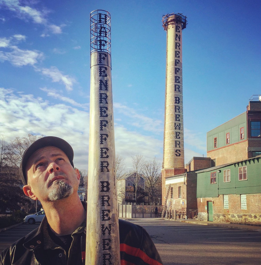 Public Art Project - Haffenreffer Brewery Chimney Restoration